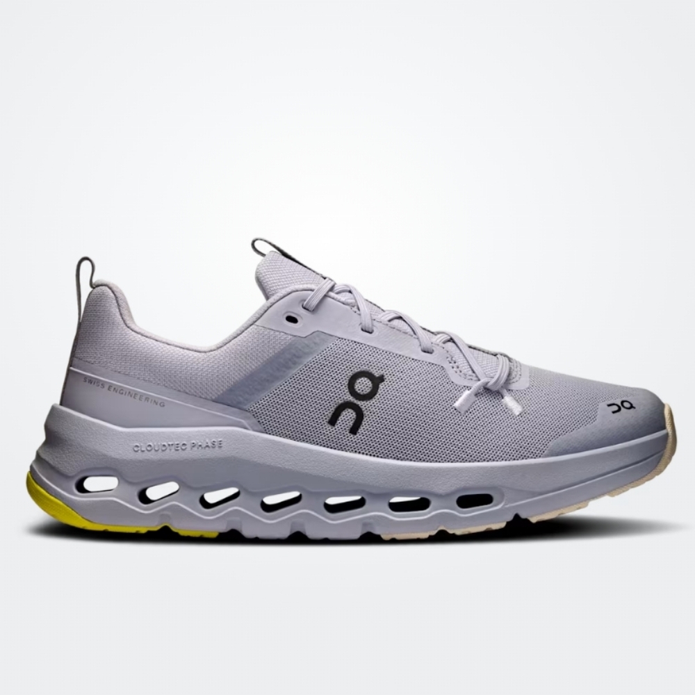 On CloudLeap Running Youth Light Purple Athletic Sneakers with Yellow Accent